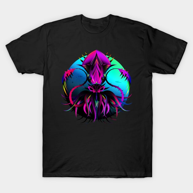 squid purple T-Shirt by bpkardijan